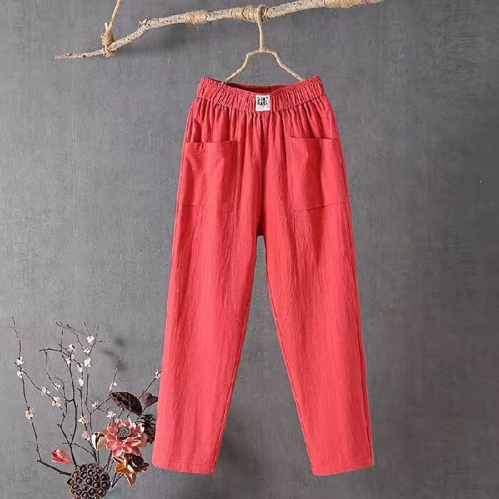 Lunara™ - Linen blend Trousers