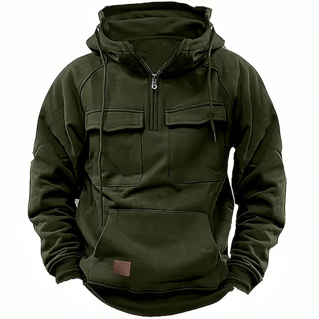ALEX - Comfortable winter hoodie with zipper