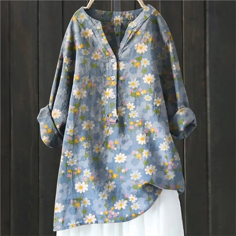 Mexia™ - Casual blouse with floral print