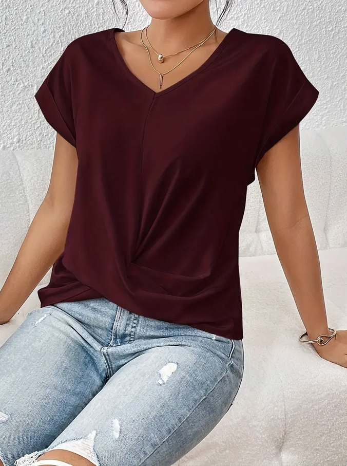 Vellara™ - The perfect v-neck top for woman