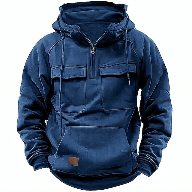 ALEX - Comfortable winter hoodie with zipper